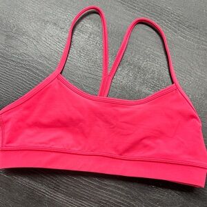lululemon athletica Vibrant Pink Sports Bra